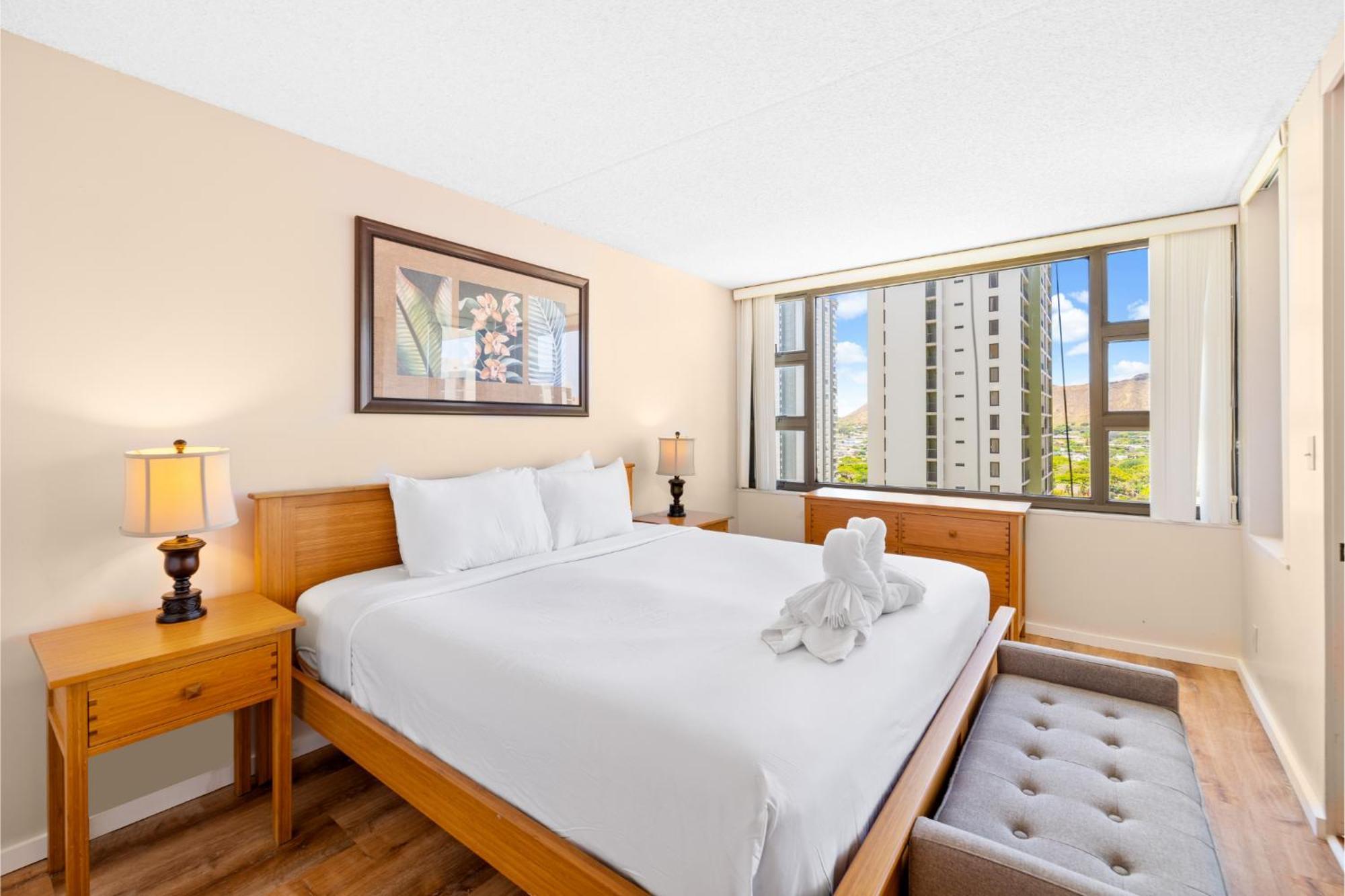 Villa Waikiki Banyan T1-19Th Fl King Size Bed Honolulu Exterior foto